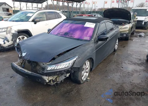 2008 Honda Accord 3.5 Ex-L z USA, uszkodzony, nr VIN 1HGCP36818A051912